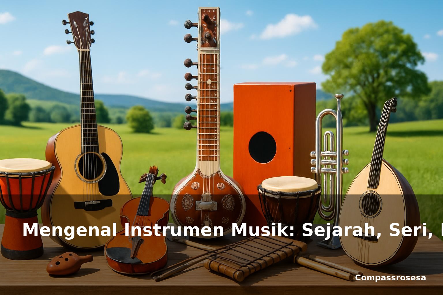 Beragam instrumen musik dari berbagai negara
